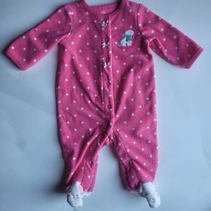 4/$20 Carter's Baby Girl Sleeper
